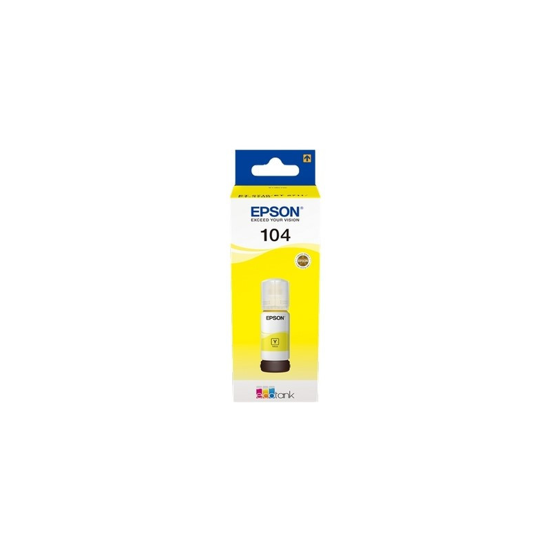 Cartouche Jaune Origine Epson 104 (C13T00P440) - Conforme à votre