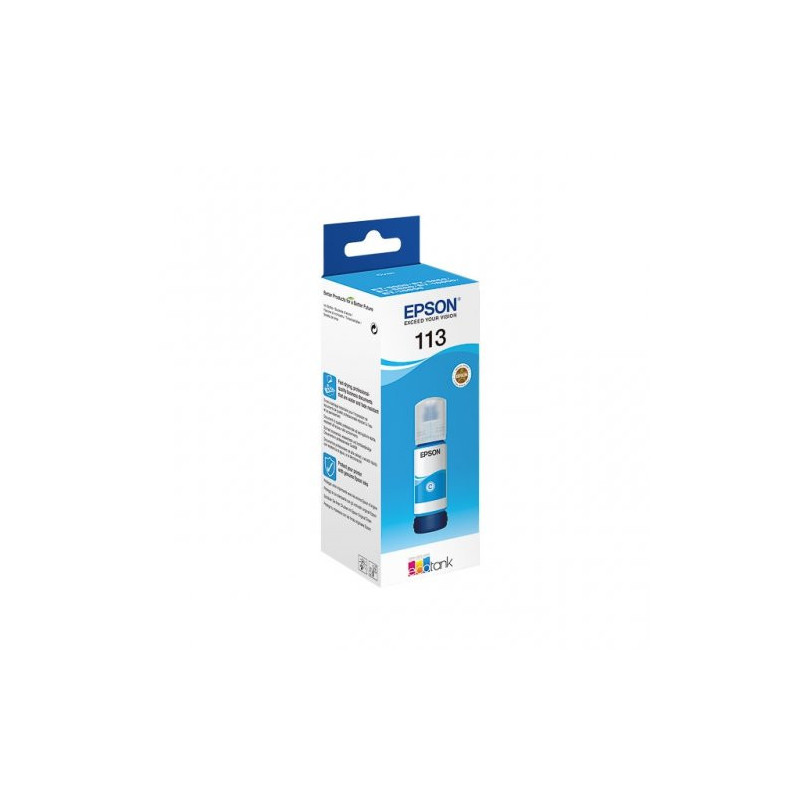 Cartouche d'origine Cyan pour Epson EcoTank ET-16150, ET-16600