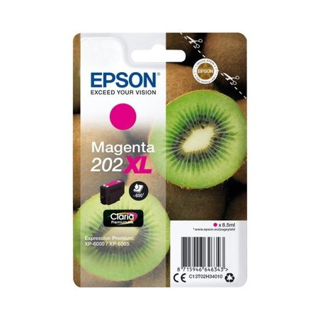 Cartouche Origine Epson 202XL Magenta - Référence OEM exacte
