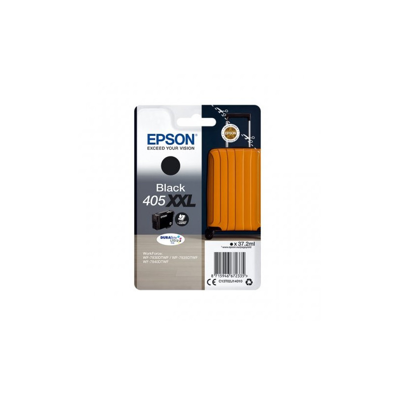 Cartouche noire Origine Epson 405XXL pour imprimantes WorkForce