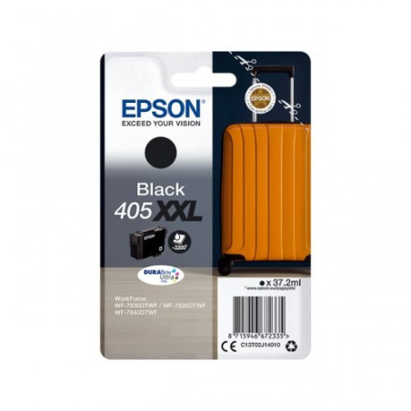 Cartouche noire Origine Epson 405XXL pour imprimantes WorkForce