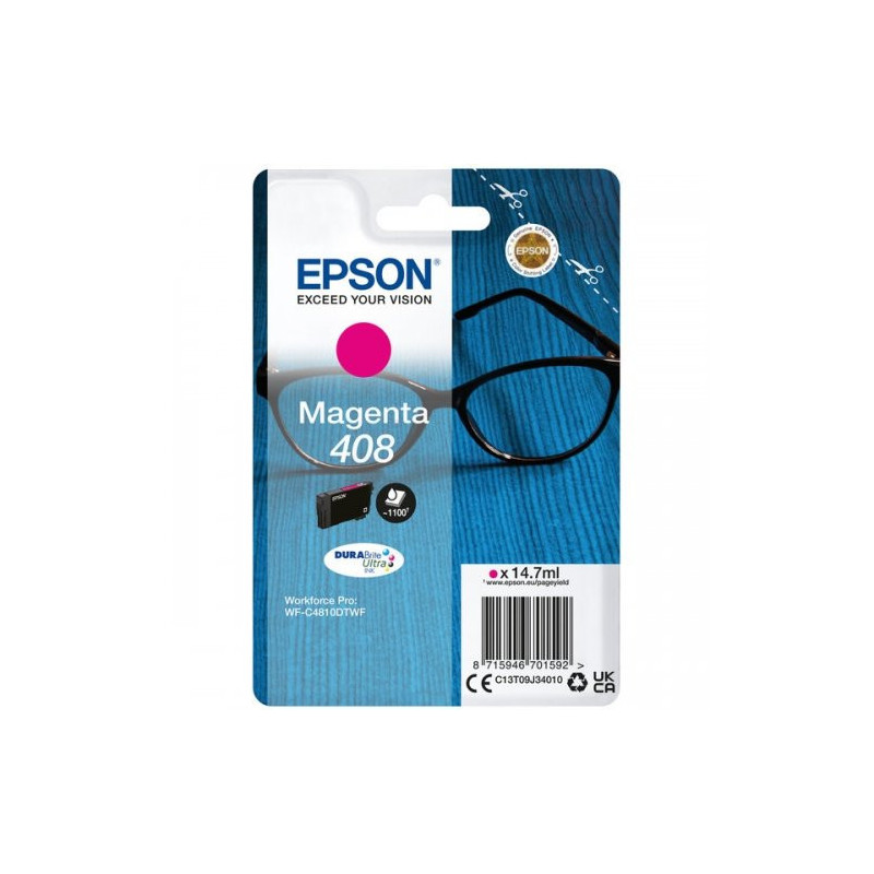 Cartouche Origine Epson Magenta 408 pour WF-C 4810 DTWF