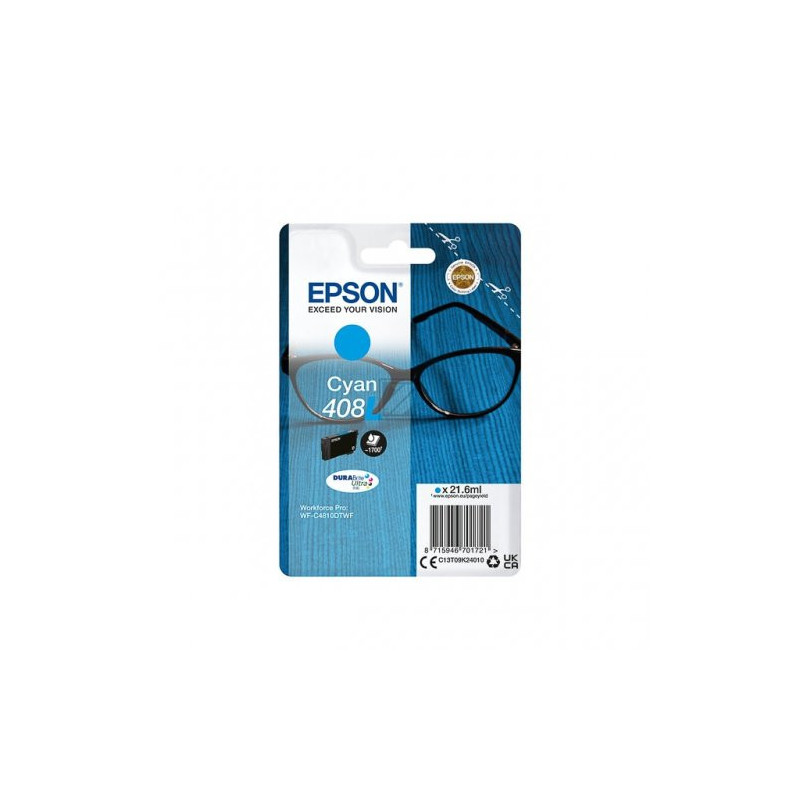 Cartouche Origine Cyan 408XL EPSON - Imprimantes Epson