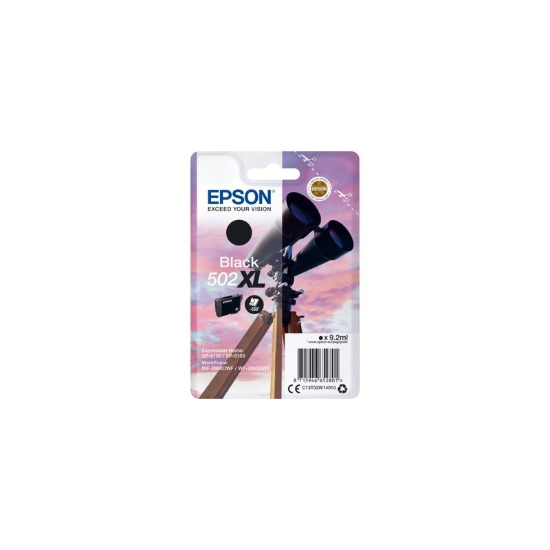 Cartouche D'Encre Epson 502XL Noir - Gamme Origine