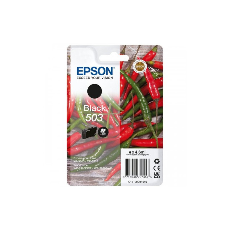 Cartouche D'origine Epson 503 Noir - Conforme et reconnu