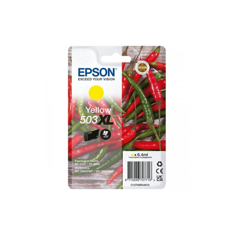 Cartouche Origine Jaune 503XL pour Epson XP-5200, XP-5205, WF-2960
