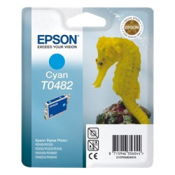 Cartouche d'origine Epson T0482 cyan pour Stylus Photo