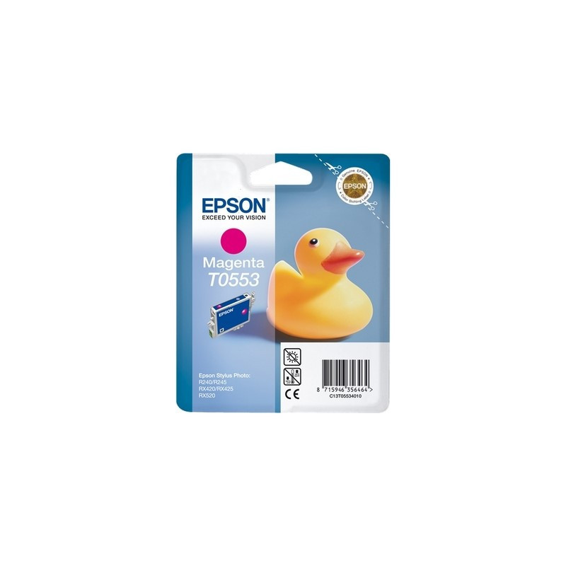Cartouche Origine Epson T0553 Magenta - Référence originale reconnue