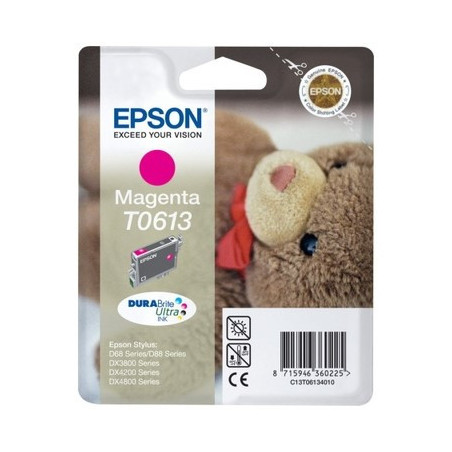 Cartouche d'encre Magenta Epson T0613 Origine - OEM