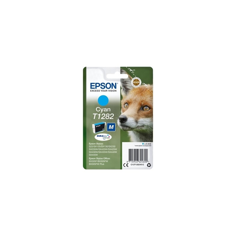 Cartouche d'origine Epson 1282 Cyan pour imprimantes Epson - Origine