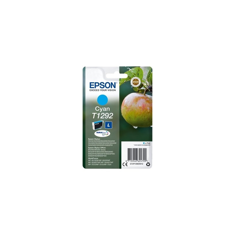Cartouche d'origine cyan Epson 1292 pour imprimantes Epson Stylus
