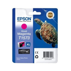 Cartouche Origine Magenta T1573 pour Epson Stylus Photo R 3000