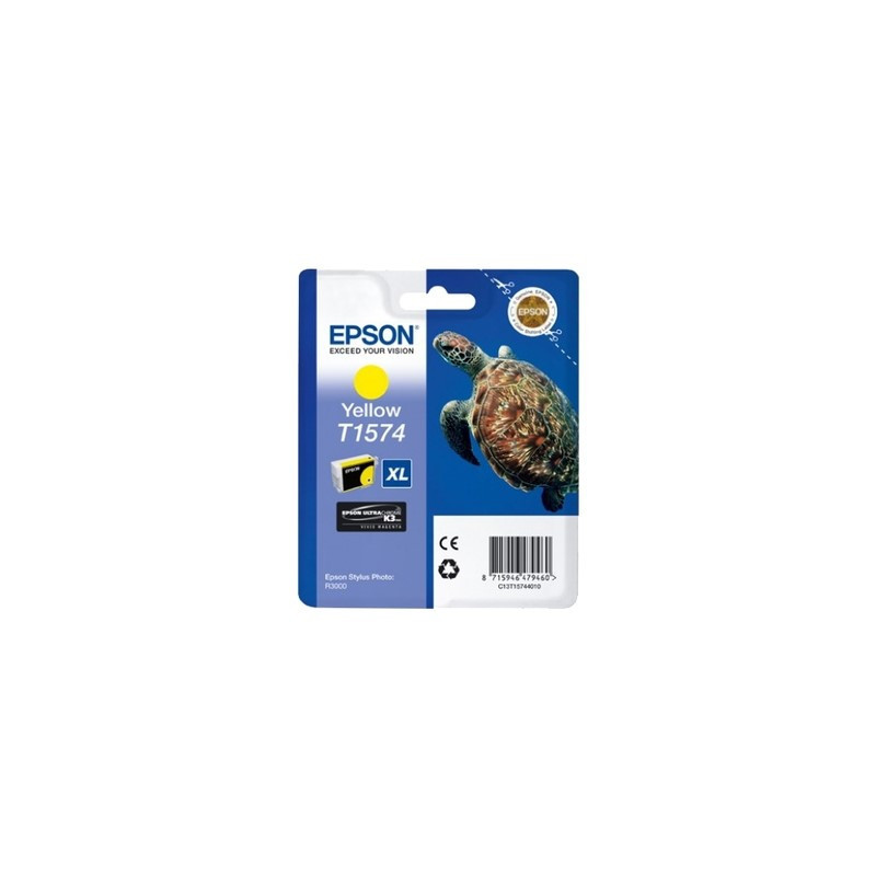 Cartouche Jaune Origine Epson T1574 - Conforme et certifiée