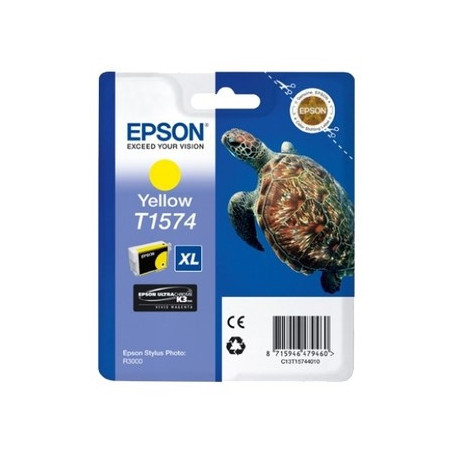 Cartouche Jaune Origine Epson T1574 - Conforme et certifiée