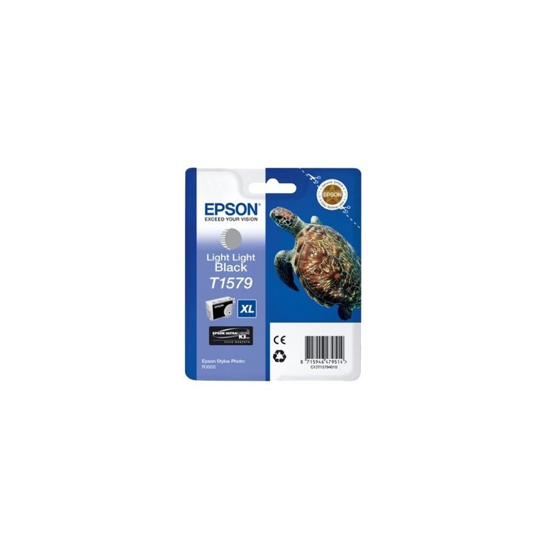 Cartouche Origine EPSON T1579 Light Grey - Conforme et calibrée