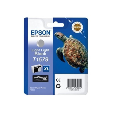 Cartouche Origine EPSON T1579 Light Grey - Conforme et calibrée