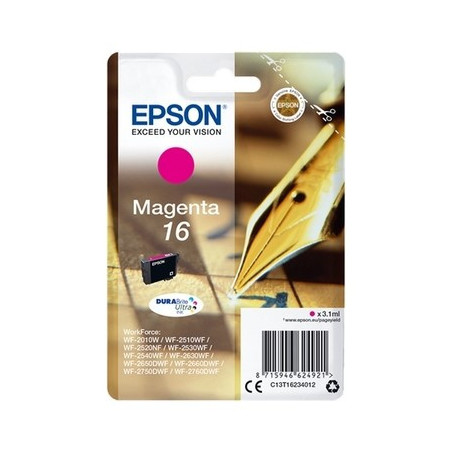 Cartouche Epson T1623 Magenta Origine - Référence OEM T1623