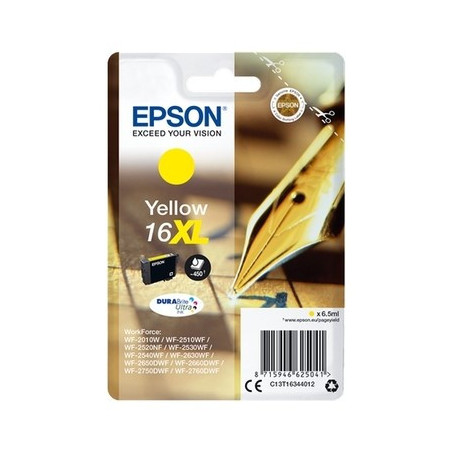 Cartouche Jaune Origine Epson 1634 - Conforme et reconnue