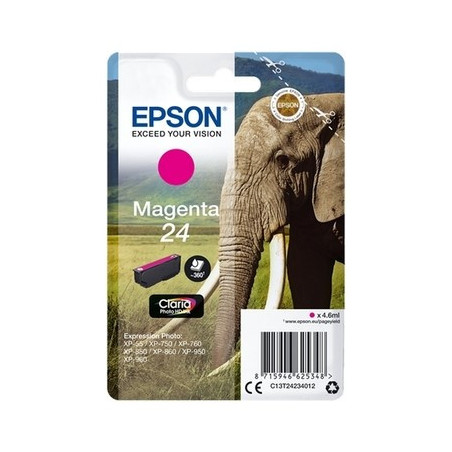 Cartouche magenta origine Epson T2423 pour modèles Expression Photo