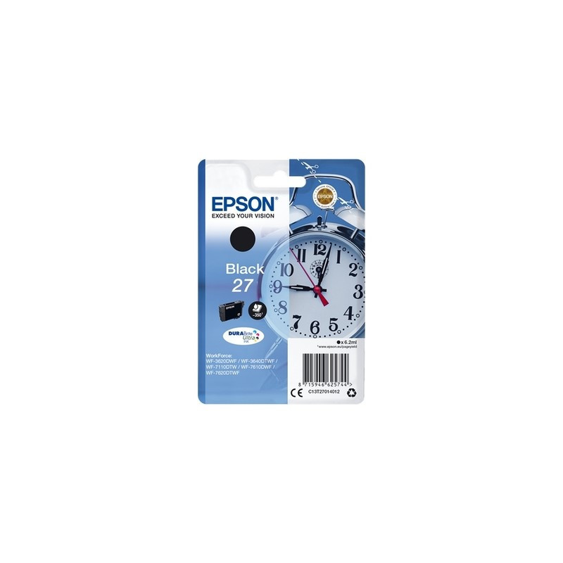 Cartouche d'origine Epson T2701 noir pour WorkForce WF-3600 Series