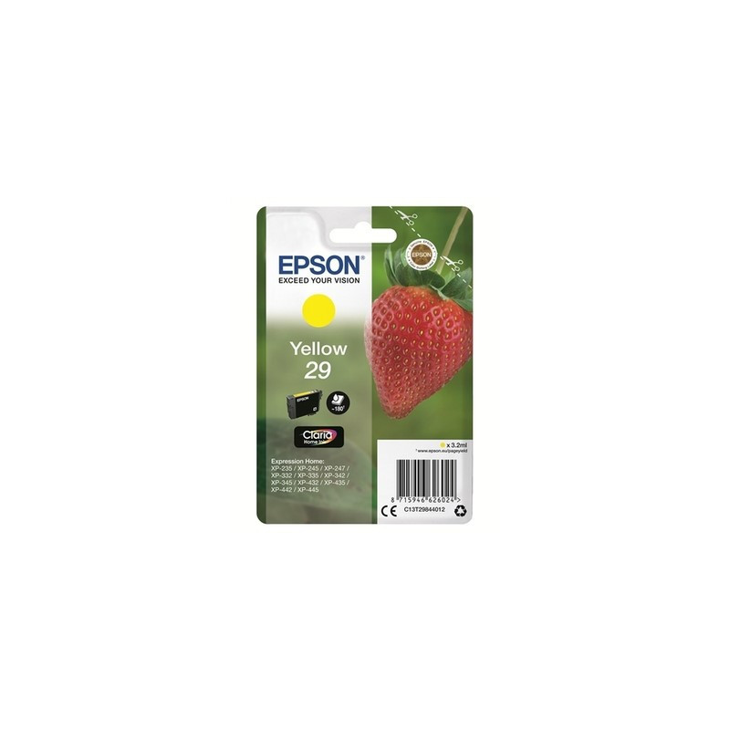 Cartouche jaune Origine Epson T2984 pour Expression Home