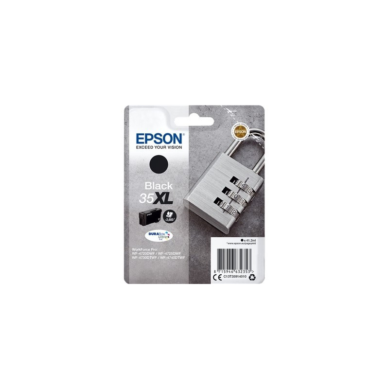 Cartouche Origine Noir Epson T3591 - Conforme et sans risque