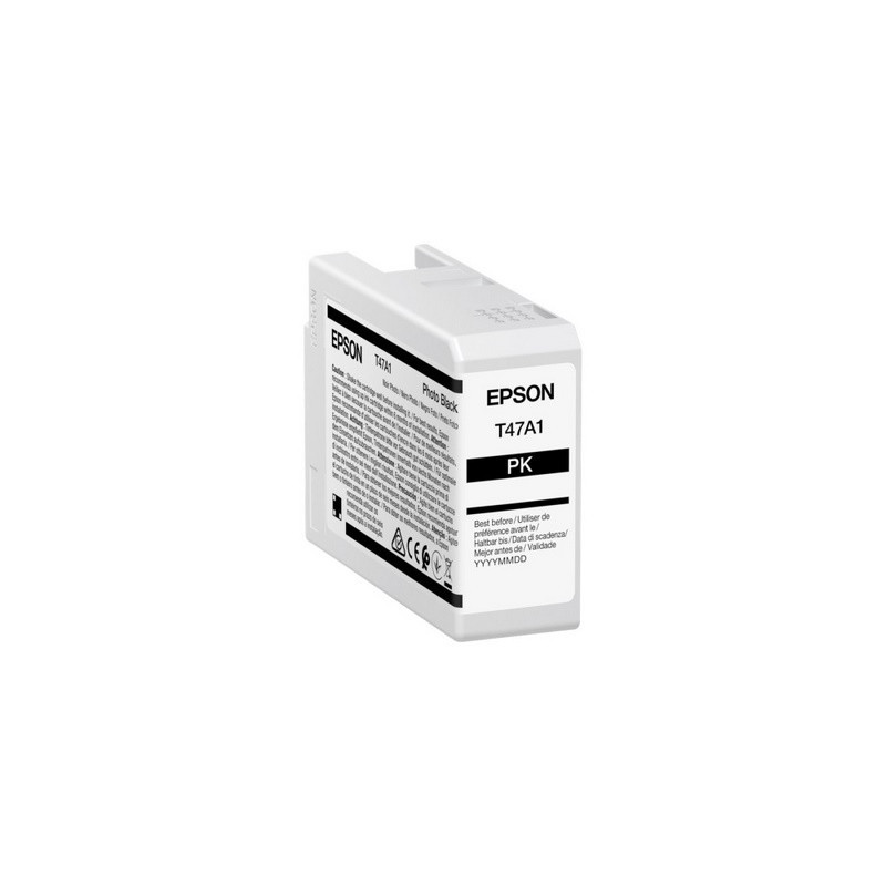 Cartouche Origine Noir Epson T47A1 - Reconnaissable par votre