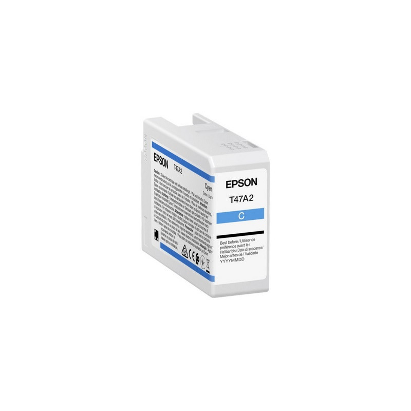 Cartouche Origine Cyan Epson T47A2 - Conforme et reconnue