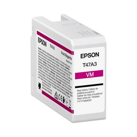 Cartouche Origine EPSON T47A3 Magenta - Conforme et certifiée