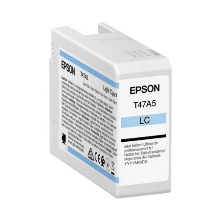 Cartouche Epson T47A5 Light Cyan - Origine - Référence exacte