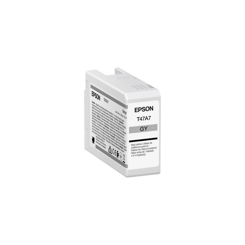 Cartouche Grise Origine Epson T47A7 - Conforme et fiable