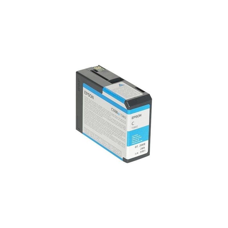 Cartouche Origine Epson T5802 Cyan - Référence originale