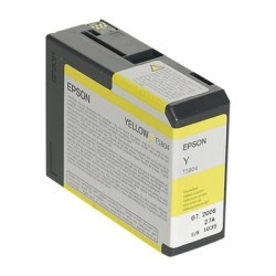 Cartouche Origine Jaune EPSON T5804 - Conforme et calibrée