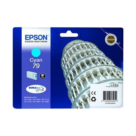 Cartouche Origine Epson T7912 Cyan - Référence exacte T7912