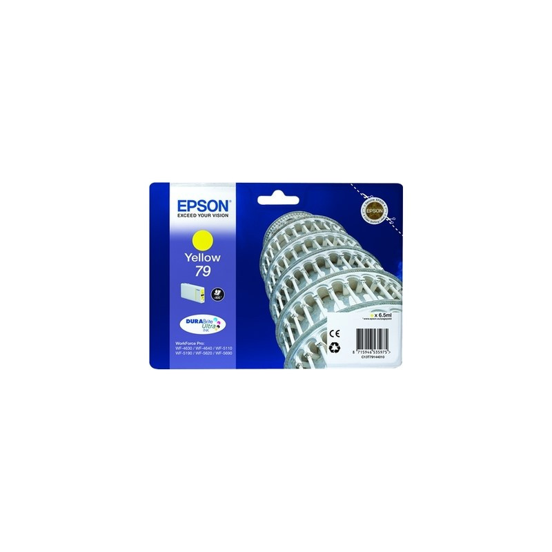 Cartouche jaune Origine T7914 pour imprimantes Epson WorkForce Pro
