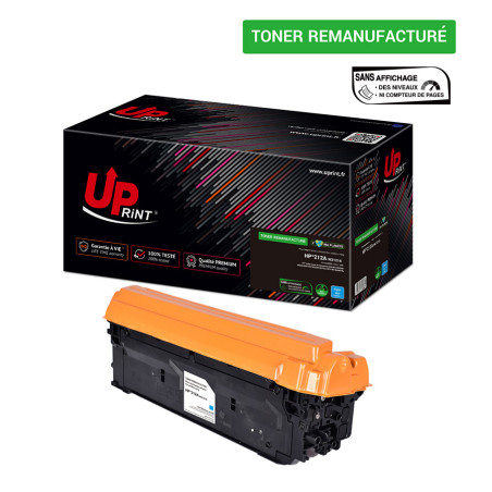 Cartouche Cyan Premium UPrint W2121A pour HP Color LaserJet