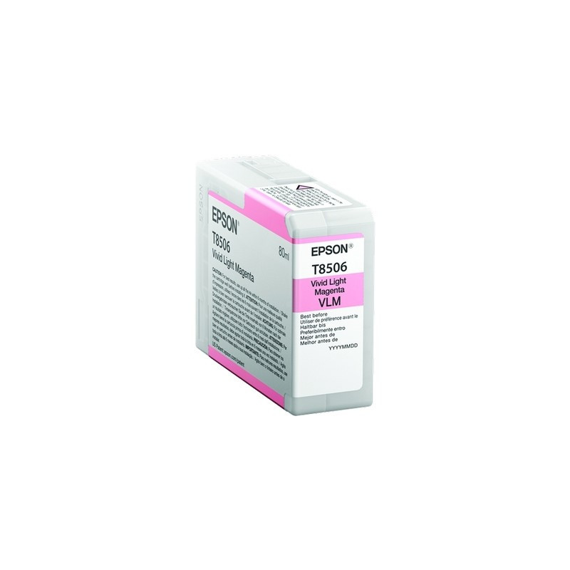 Epson UT8506 T850600 Photo Magenta - Cartouche Origine (OEM)