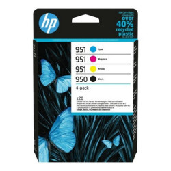 Pack de 4 — Cartouche Origine HP H950/951 Pack x4 Noir Cyan Magenta Jaune | Gamme Origine