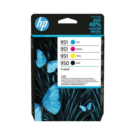 Cartouche Origine HP H950/951 Pack x4 Noir Cyan Magenta Jaune