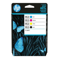 Cartouche HP 953 Pack x4 Noir Cyan Magenta Jaune - Origine (953)