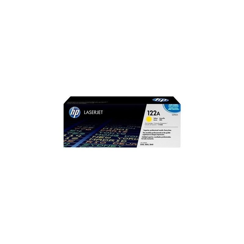 Cartouche Jaune Origine 122A pour imprimantes HP et Canon - Conforme