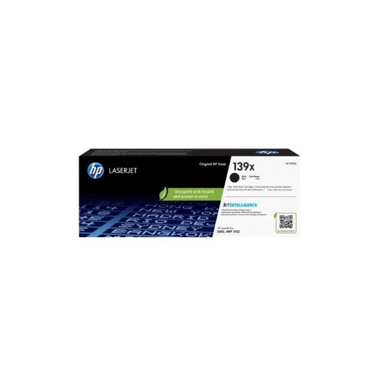 Cartouche Origine HP 139X Noir pour imprimantes LaserJet Pro 3001/3002