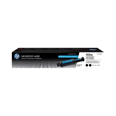 Cartouches Origine HP 143AD x2 pour HP Neverstop Laser 1001, 1001 n