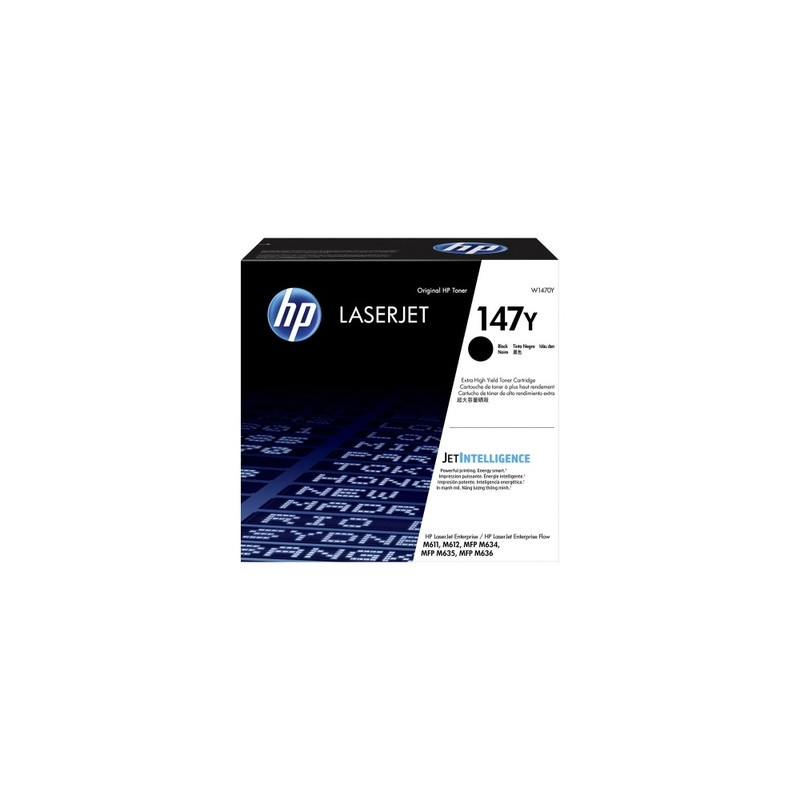 Toner laser Original HP W1470Y / 147Y Noir | UnisCartouches