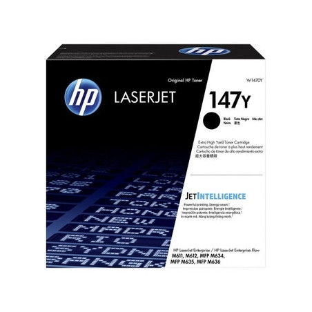 Toner laser Original HP W1470Y / 147Y Noir | UnisCartouches