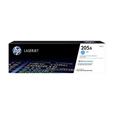 Cartouche Origine HP 205A Cyan pour imprimantes HP Color LaserJet