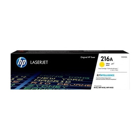 Cartouche jaune Origine pour imprimantes HP 216A