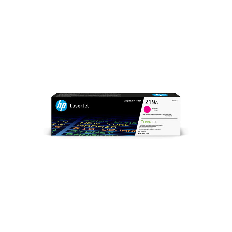 Cartouche Magenta Origine HP 219A pour Color LaserJet Pro 3202 dw /