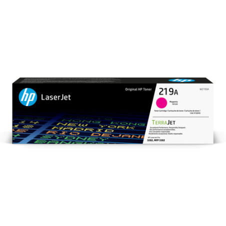 Cartouche Magenta Origine HP 219A pour Color LaserJet Pro 3202 dw /