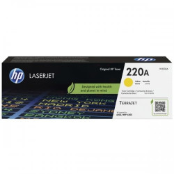 Cartouche jaune Origine 220A pour imprimantes HP Color LaserJet Pro